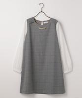 ネックレス付きAラインワンピース