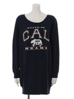 SKATE BEAR スウェット チュニック/D/YEL