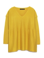 [Balcony and Bed]フレア＆ギャザープルオーバー/IVR