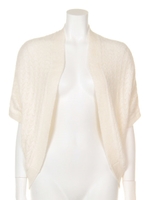 moco moco'スムーズィー'クロシェレースボレロ/MNT