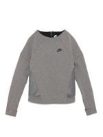 【NIKE】AS NIKE TECH FLEECE CREW-MESH/BLU