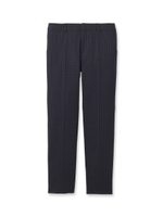 [L]ギンガムチェックストレートパンツ/ブルー(292)