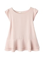 ＰＪ／ペプラムフレアトップ/オフホワイト