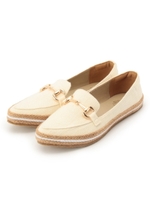 ビット付きポインテッドトゥシューズ/ネイビー(093)