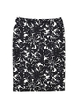 フラワープリントスカート/ブラック(010)