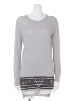 G-FジャーガードニットOP/ホワイト