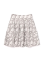 SLABBY FLORAL JAQUARD SKIRT/ベージュ(040)