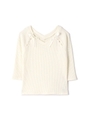 SPRING RIB BASIC KNIT/ホワイト(030)