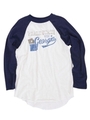 【Casual】GeorgiaプリントラグランL/S Tee/ネイビー