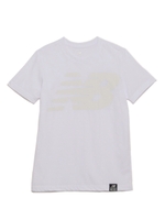 【New Balance】ビックロゴT/WHT