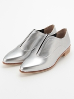 【V-SEVEN TWELVE THIRTY】全天候型スリッポン/シルバー