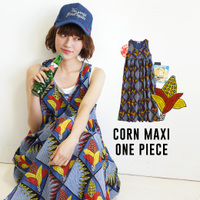 アフリカン ノースリーブワンピース