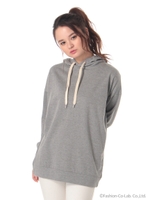 ミニ裏毛ロゴビッグプルパーカー/ハイ