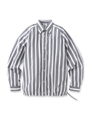 Violet Buffalo Wallows ストライプドロストシャツ/グレー(312)