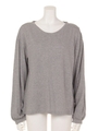 【BED&BREAKFAST】RECYCLE JERSEY Puff Sleeve/GRAY