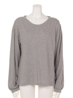 【BED&BREAKFAST】RECYCLE JERSEY Puff Sleeve/GRAY