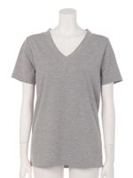 SMOOTH V NECK T/S/グレー