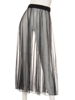 ドットチュールシアースカート/White