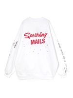 バックプリントスウェット/ホワイト