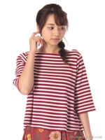 5Sワッフルタックプルオーバー/Red