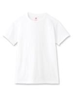 Hanes クルーネックTシャツ/ホワイト(001)