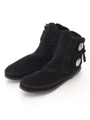TWO BUTTON BOOT/ブラック