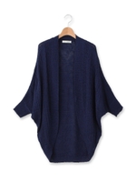 ボレロ風ニットカーディガン/ネイビー(093)