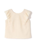 GEOME PUNCH BLOUSE/ホワイト(030)