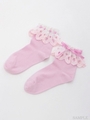 HELLO MY CANDY FRILL SOCKS/PINK