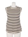 【BED&BREAKFAST】STRIPE RIB Sleeveless/GRAYmix
