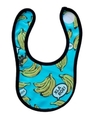 BIB PRINTED BANANA/ライトブルー