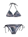EMODA×ROXY Palm tree TRIANGE BIKINI/BLK