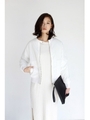 【AZUL by moussy】キルティングスリーブブルゾン/WHT