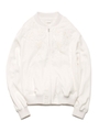 【emmi atelier】エンブロイダリージャンバー/WHT