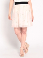 エアリーピュアフラワースカート/ベビーピンク