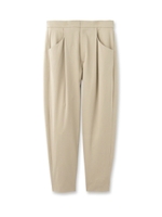 シンプルタックパンツ/カーキ(027)