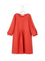 ブッチャータックワンピース/ボルドー(064)