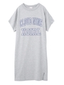 【X-girl×CHAMPION】TWIST S/S TEE DRESS/アッシュ