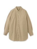 オーバーシルエットコットンブラウス/ホワイト(301)