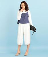 オルテガレースガウチョパンツ