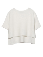 [Balcony and Bed]半袖プルオーバー/NVY