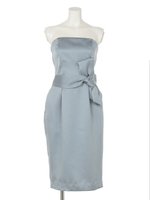 ウエストリボンベアドレス/ベージュ