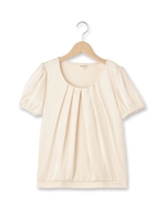 フロントタック切り替えカットソー/イエロー系(030)