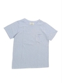 【Casual】カラーウォッシュTee/ブルー