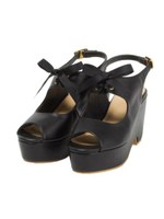 【F i.n.t】レースアップ使いサンダル/BLACK