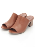 【KAREN LIPPS】FOEMLINE HEEL SANDAL/BROWN LT