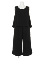 【mystic】セットアップコンビネゾン/ブラック