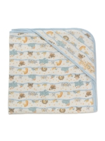 スリーピーアニマルbabyブランケット/BLU