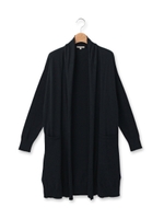 ピマコットンロングニットカーディガン/オフホワイト(003)