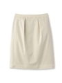 ライトグログランタイトスカート/ライトベージュ(051)